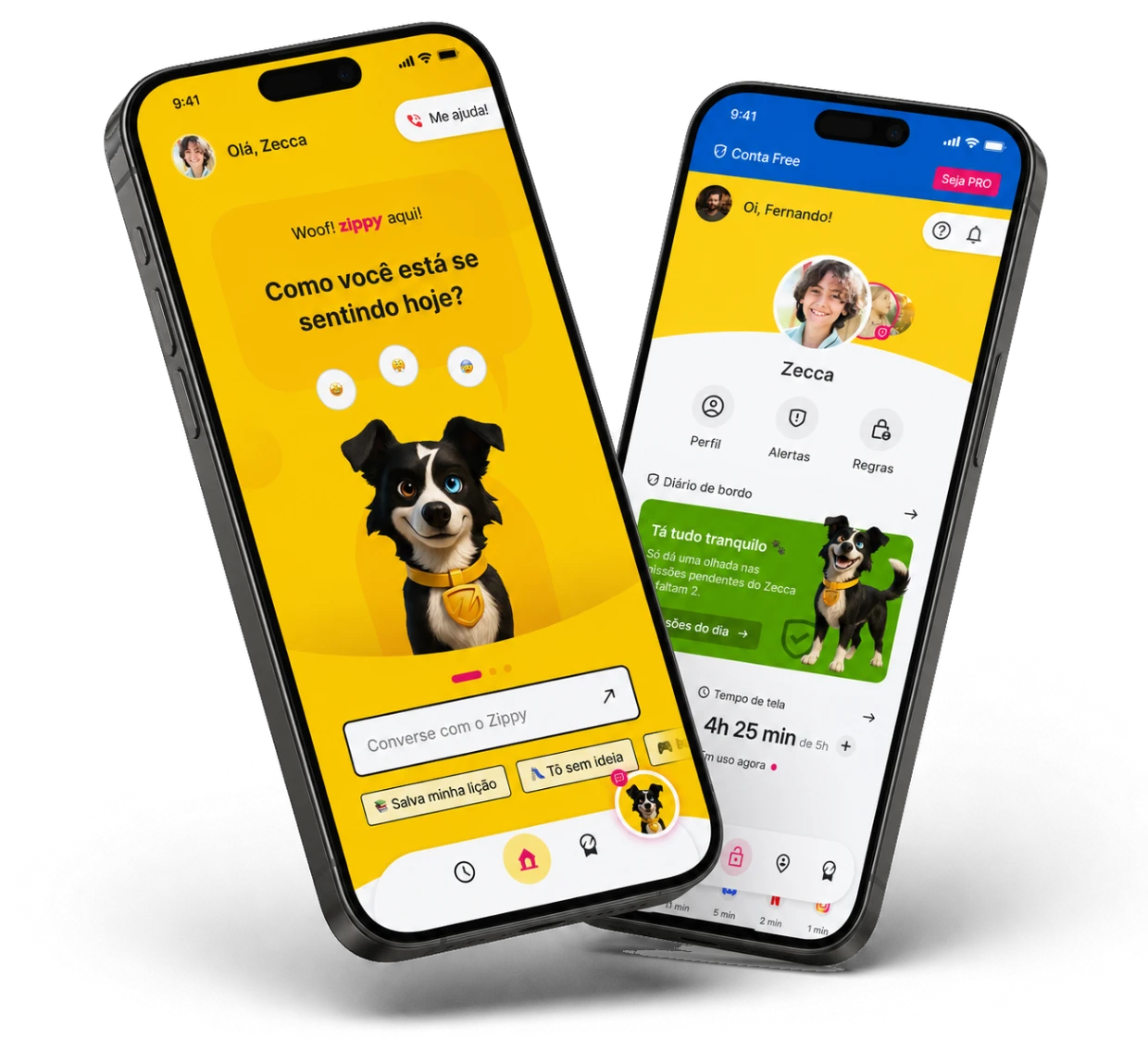 Zippy Kids and Parent apps